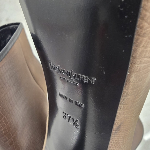 Yves Saint Laurent High Heel Booties - Picture 13 of 13